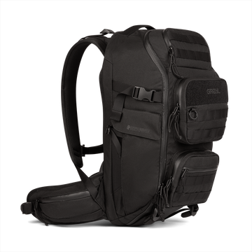 Grayl® Mission Expanse Backpack - 30L / Standard View / Covert Black
